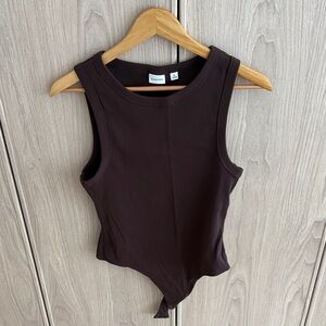 Babaton FormaRib Sleeveless Bodysuit